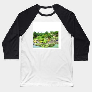 zen japanese garden texas photograph Baseball T-Shirt